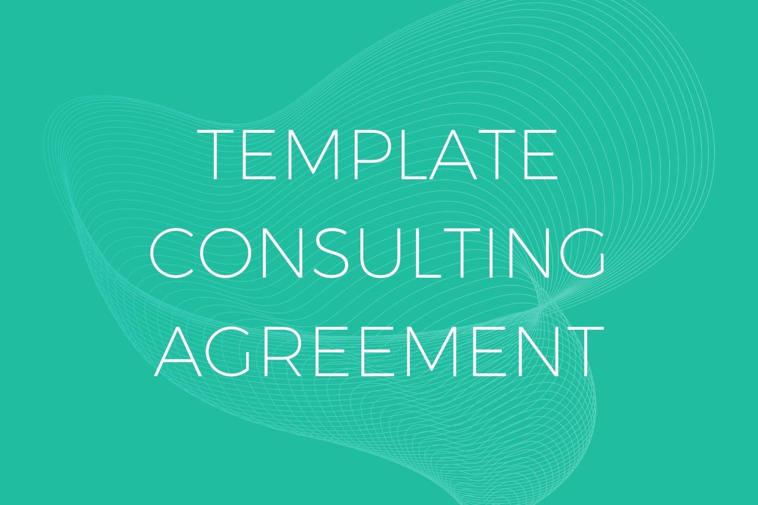 Template Consulting Agreement