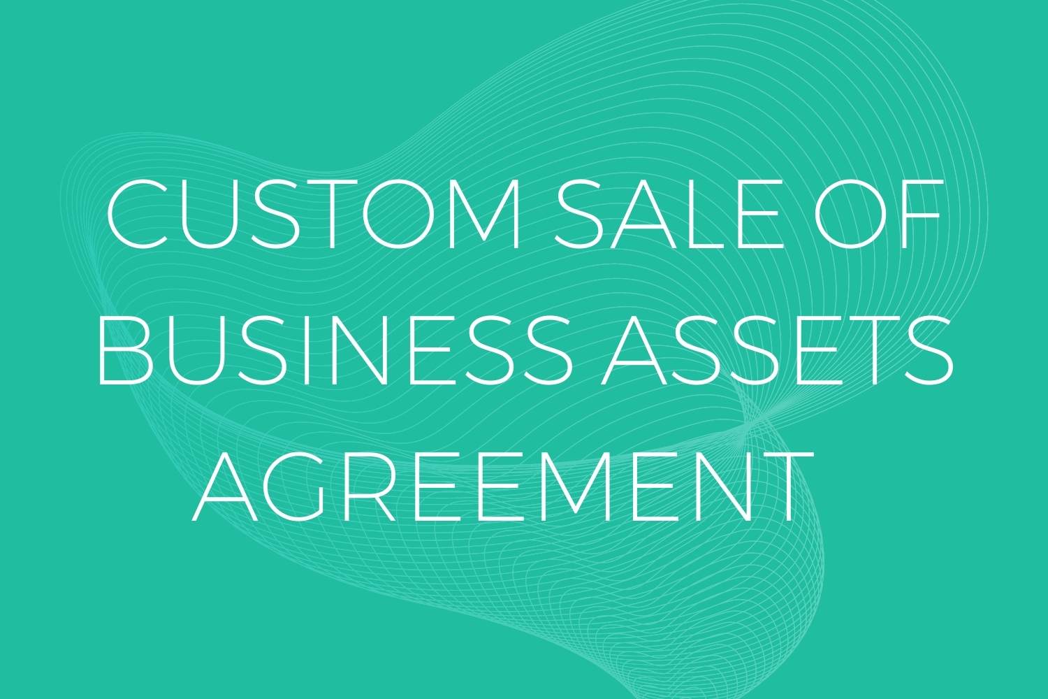 Sale of Business Assets Agreement
