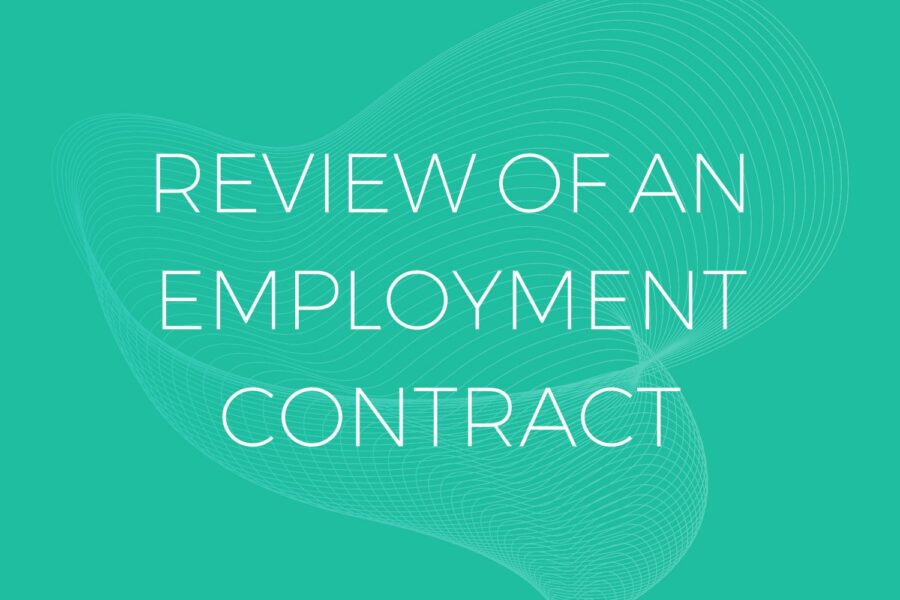 Employment Contract Review